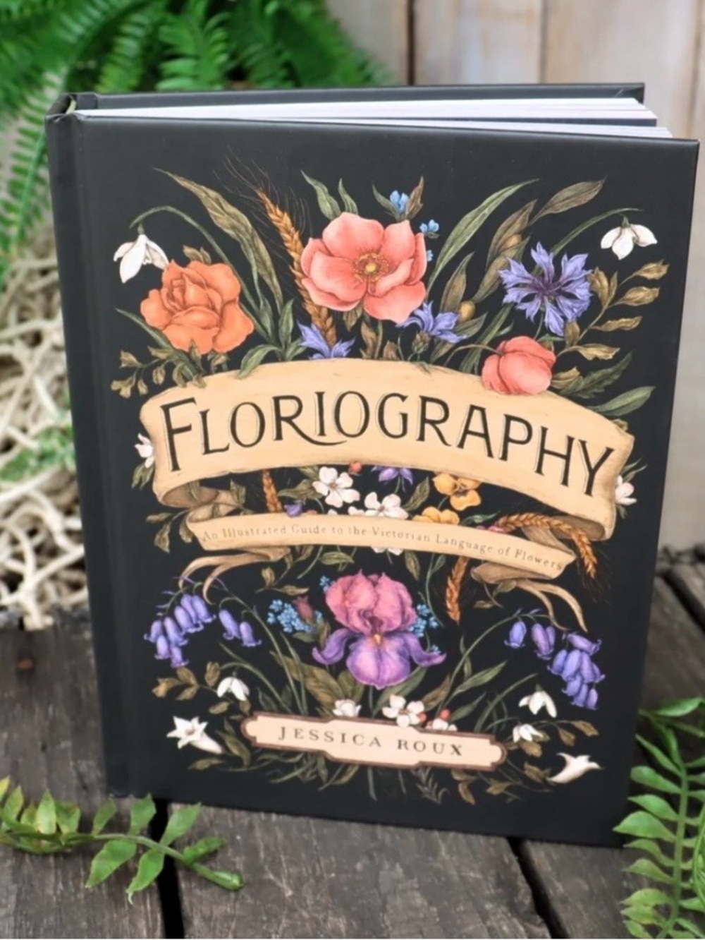 NWT Florigraphy Book by Jessica Roux New York Times Bestselling Illustrator